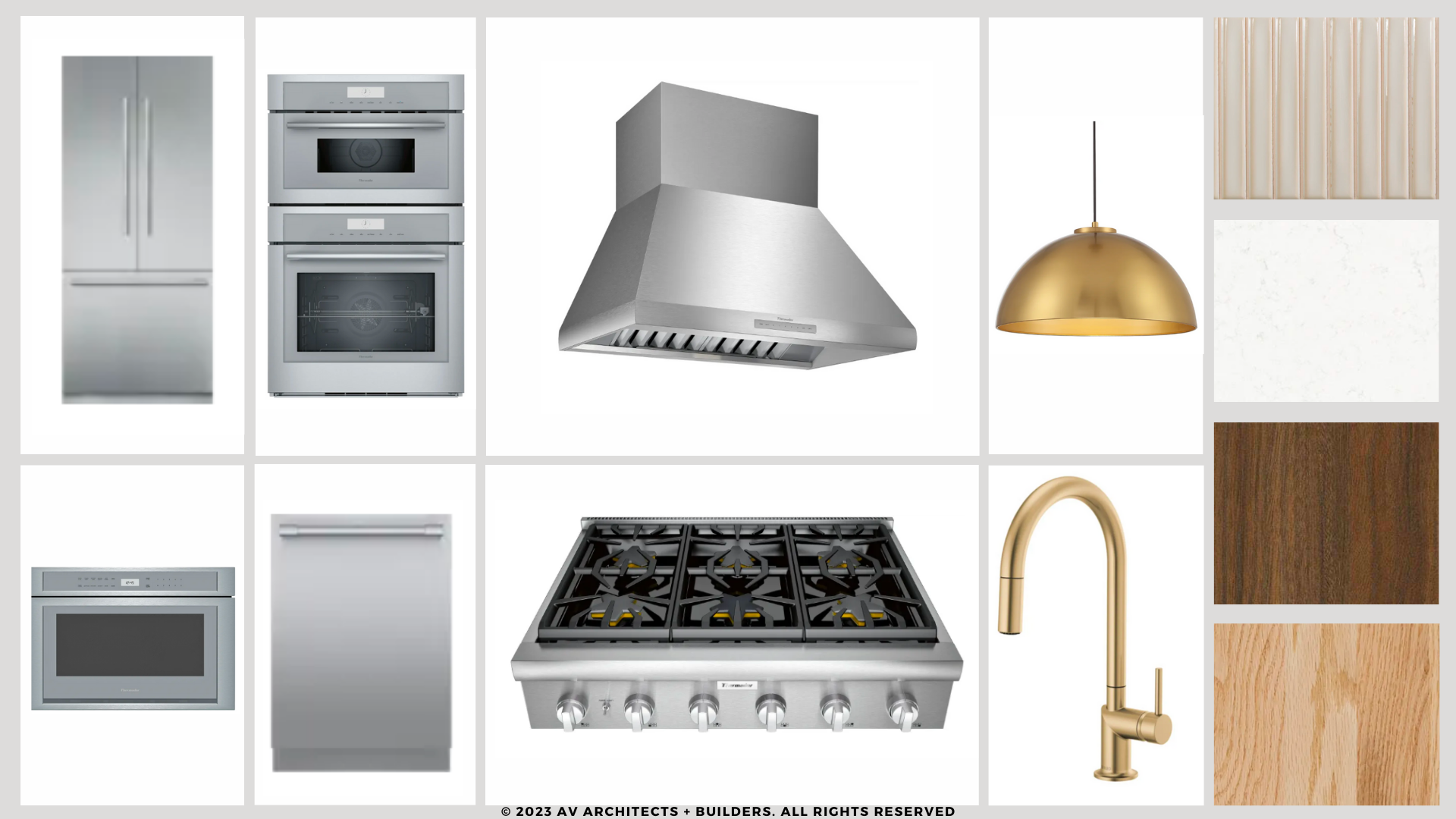 Northern Virginia Builder Standard Selections Package Kitchen Gold Finish Warm Tone High End Finishes